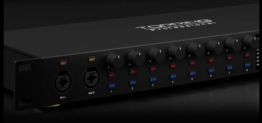 Topping Pro E8x8 Pre: The Ultimate High-Performance Preamp for Audiophiles and Professionals