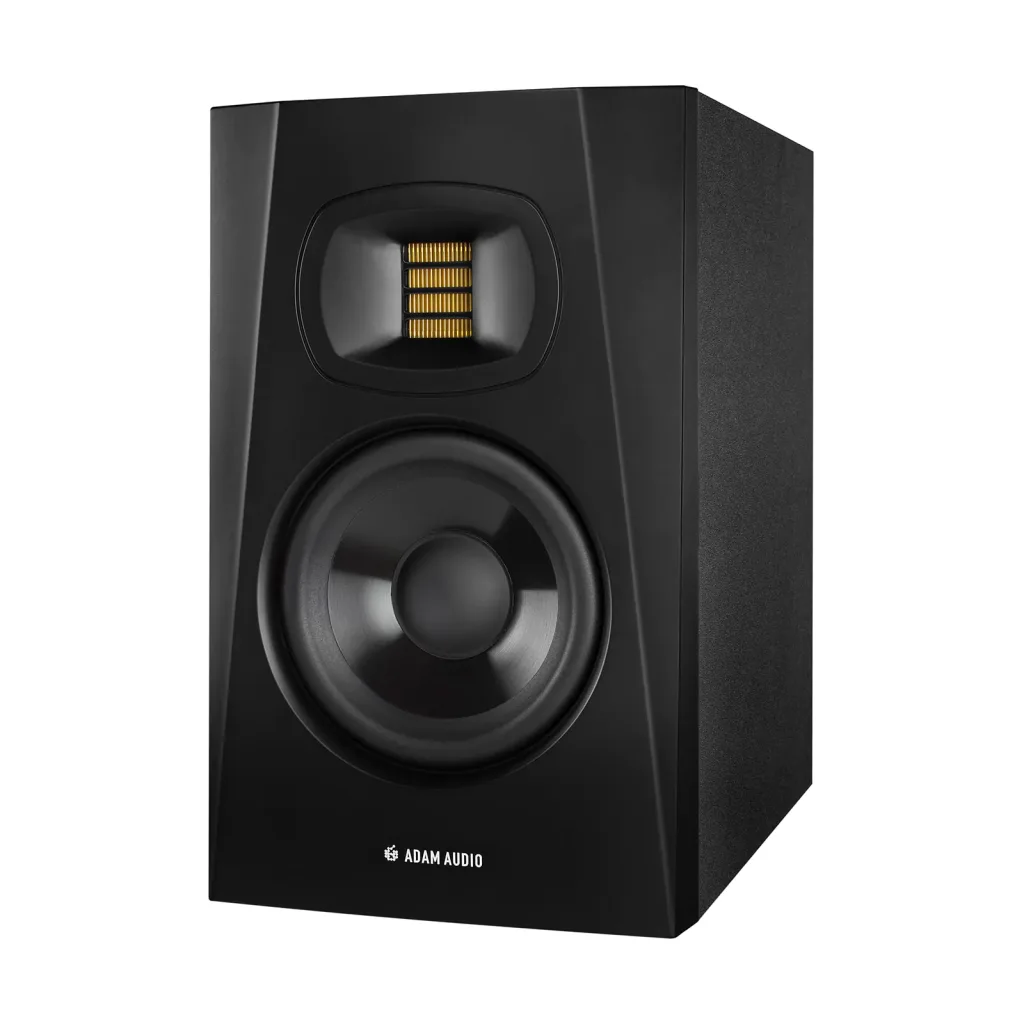 ADAM Audio T5V: A Compact Studio Monitor with Professional Sound and Affordability